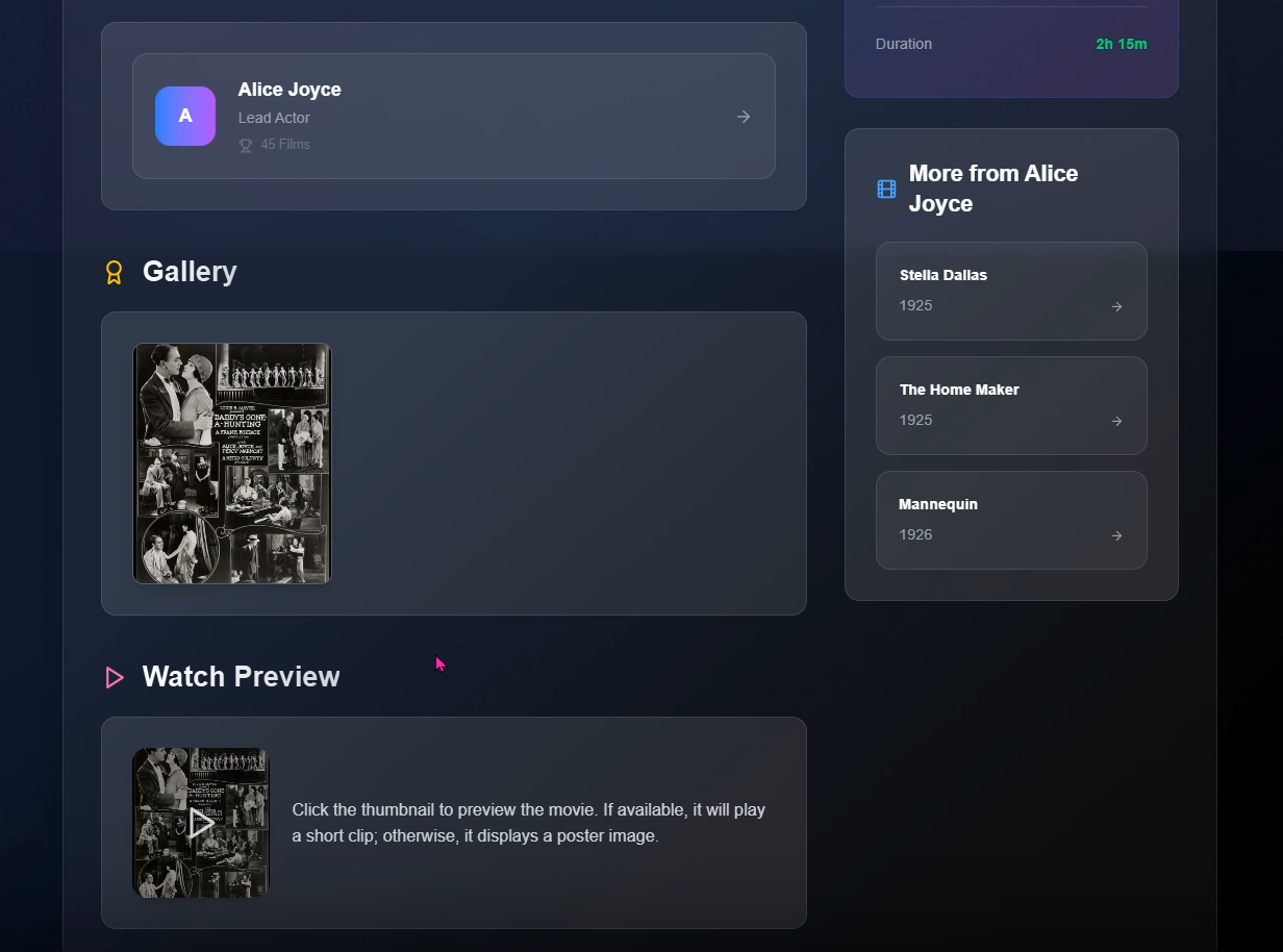 Movie Platform Premium